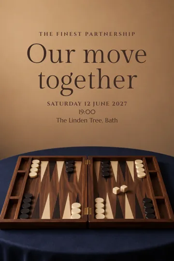 The finest partnership invitation design