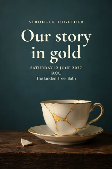 Stronger together invitation design