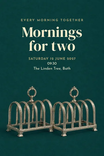 Every morning together invitation design