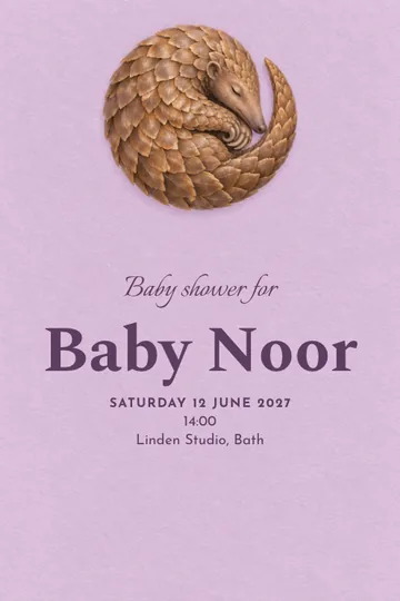 Gently protected invitation design