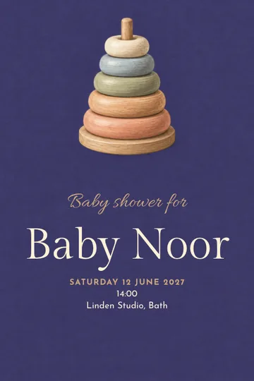 Step by step invitation design
