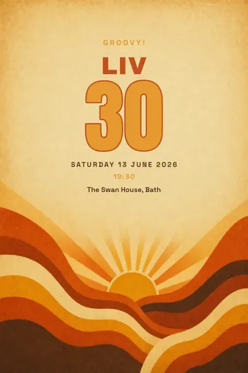 Studio 70 invitation design