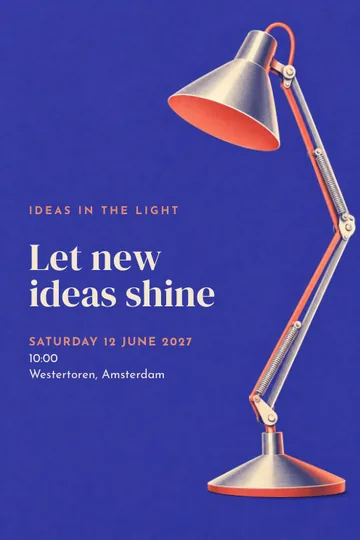 Ideas in the light invitation design