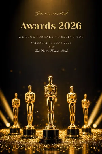 Awards night invitation design