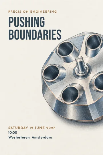 Precision engineering invitation design