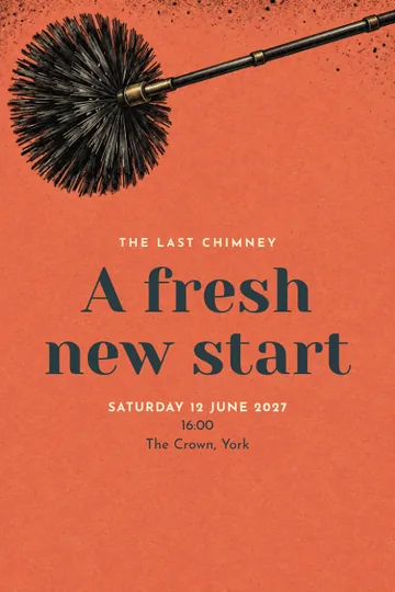 Chimney sweep farewell invitation design