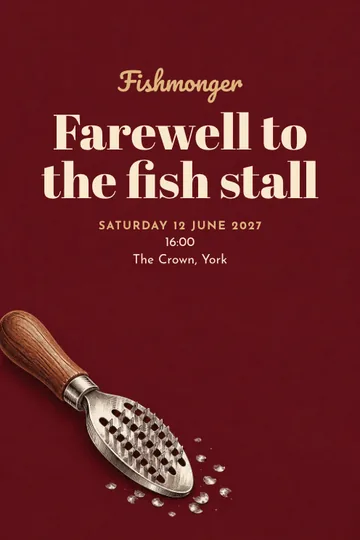 Fishmonger invitation design