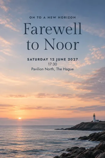 Lighthouse dawn invitation design