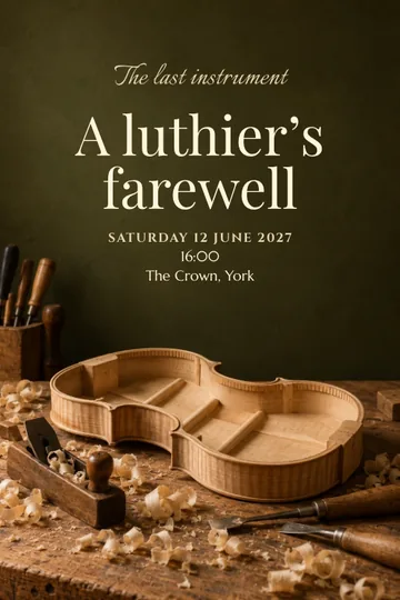 The last instrument invitation design