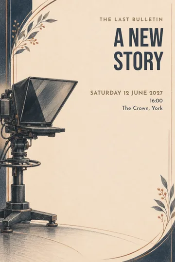 Newsreader farewell invitation design