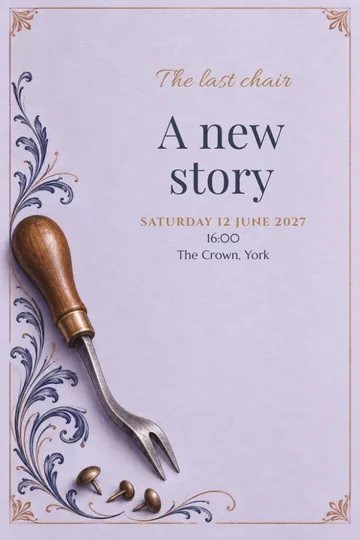 Upholsterer farewell invitation design