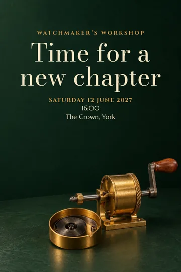 Watch workshop invitation design