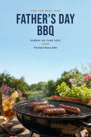 Father’s Day invitation design