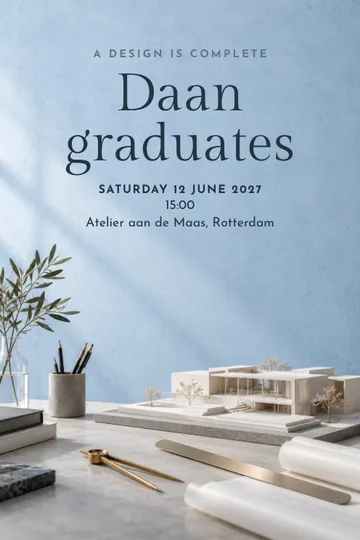 Architecture final invitation design