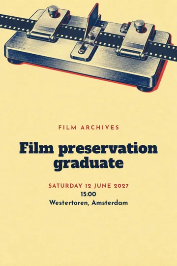 Film archives invitation design