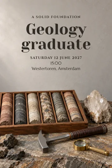Layers of knowledge invitation design