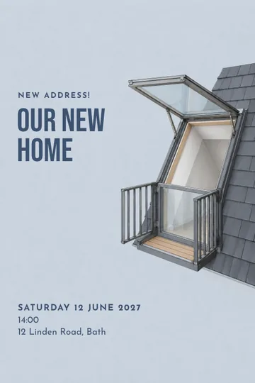 Open to the outside invitation design