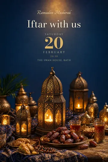 Iftar invitation design