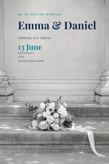 City hall invitation design