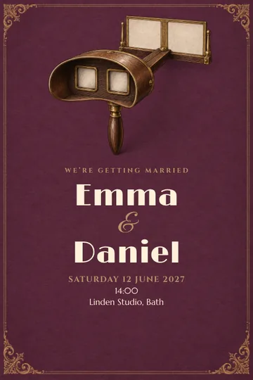 Shared perspective invitation design